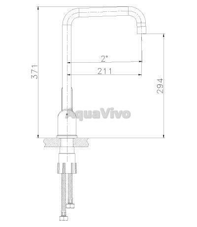 Смеситель Lemark Expert LM5073S для кухни - фото 1