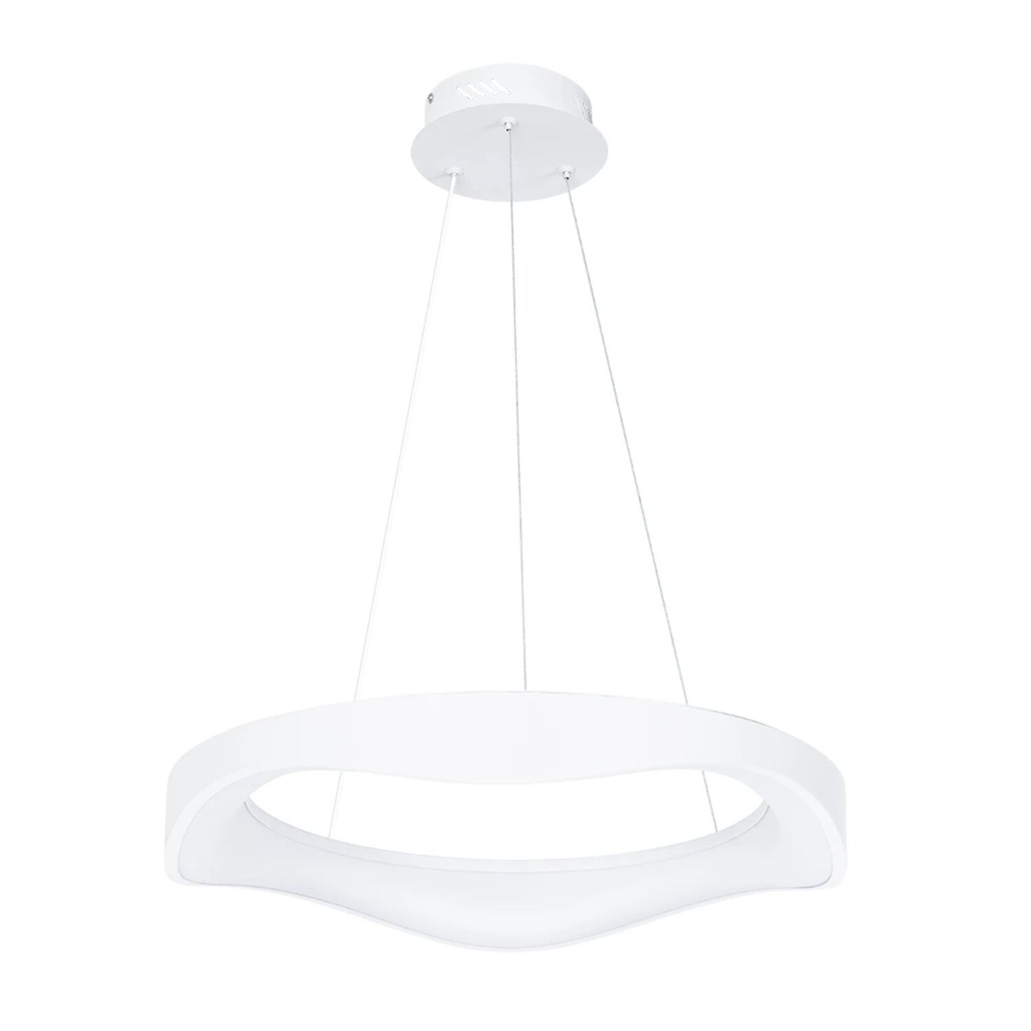 Подвесная люстра Arte Lamp Ankaa A3085SP-56WH, арматура белый, плафон акрил белый