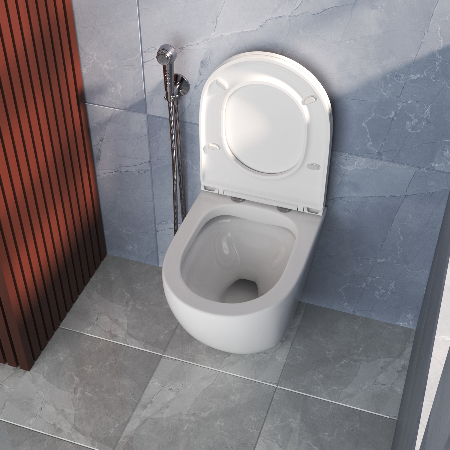 Комплект: Инсталляция Aquatek Standart 50+Кнопка 002C-1 оружейная сталь+Stella JK1021007 белый унитаз - фото 1