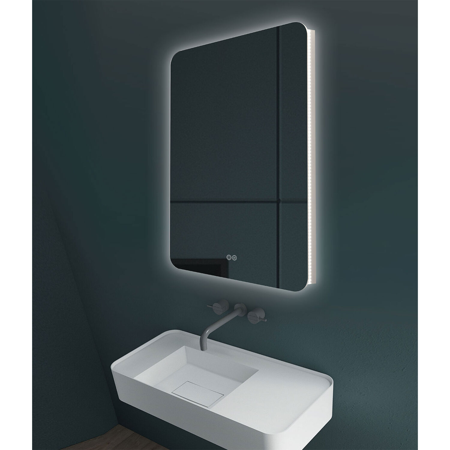 Зеркало Vincea VLM-3BE50-2 50х70, с подсветкой, функцией антизапотевания и диммером - фото 1