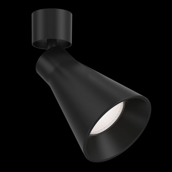 Потолочный светильник Maytoni Technical Virar C061CL-01B, арматура черная, плафон металл черный