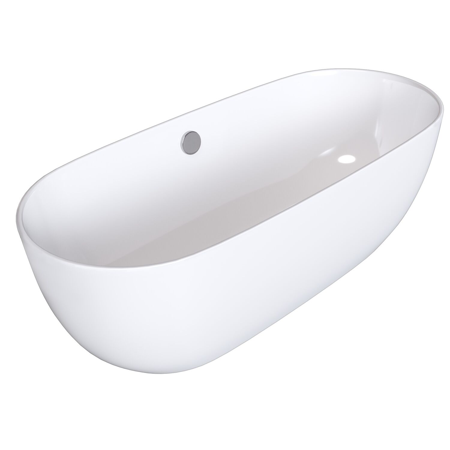 Ванна Grossman Classic GR-2401 150х75, цвет белый глянцевый