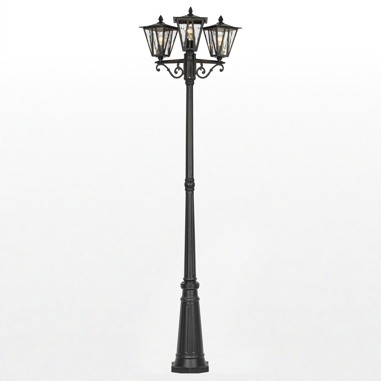 Уличный парковый светильник Citilux Forts CLU09P3, арматура черная - фото 1