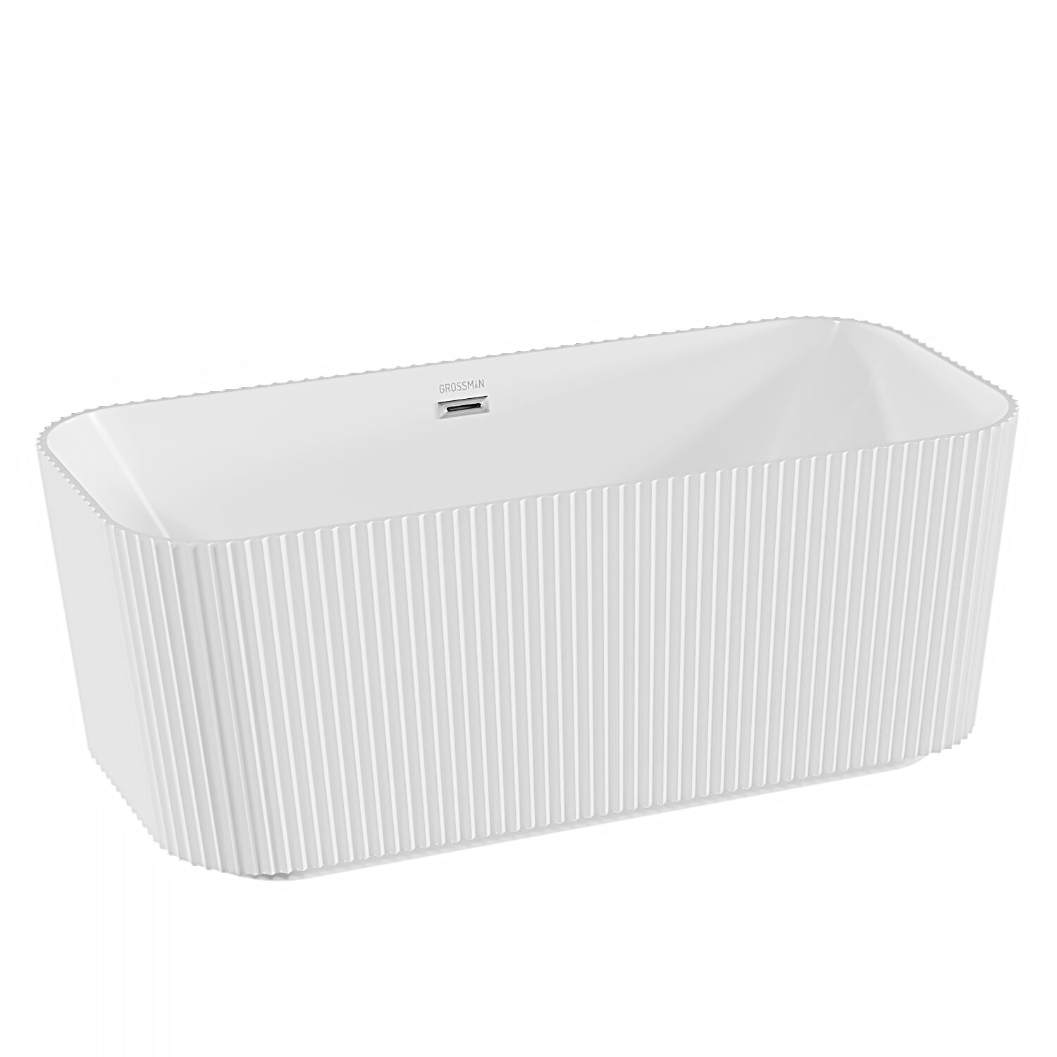 Ванна Grossman Cristal GR-2028F 75х170, цвет белый глянцевый