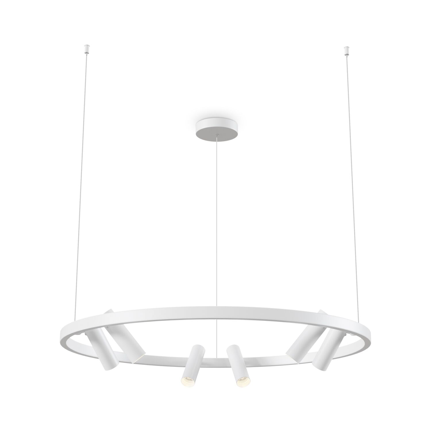 Подвесной светильник Maytoni Satellite MOD102PL-L42WK, арматура белая, профиль 