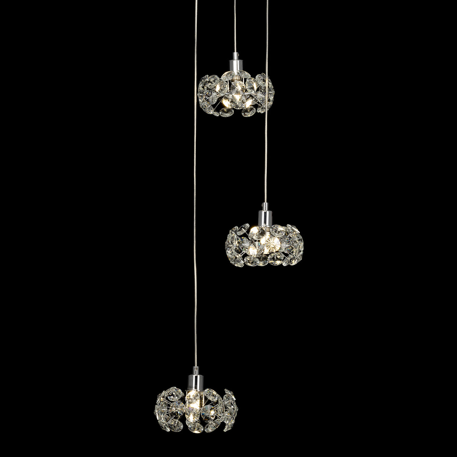 Подвесной светильник Citilux Betsy EL322P03.1, арматура хром - фото 1