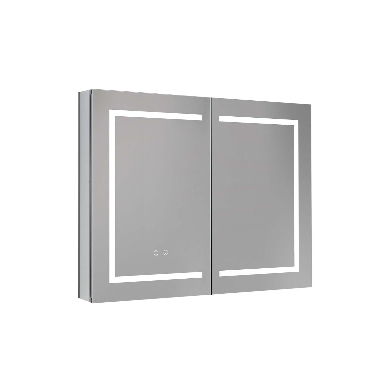 Шкаф-зеркало Акватек AQ7904-MLC 90x70, с подсветкой