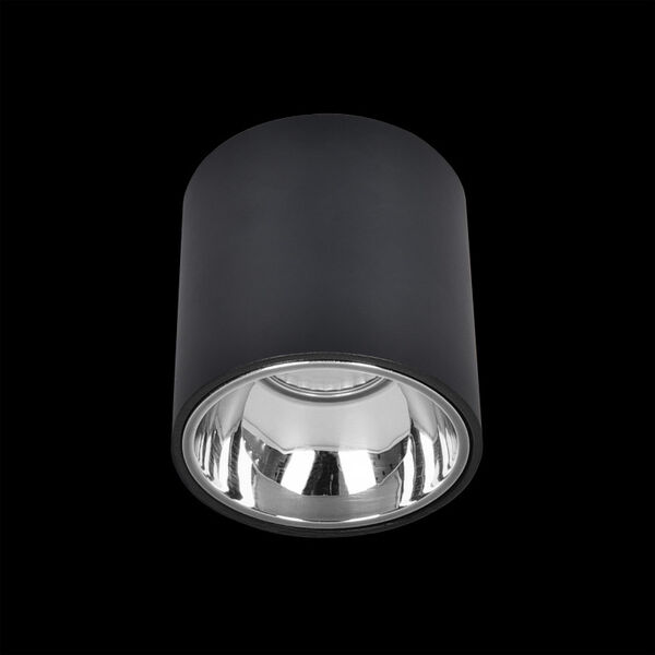 Точечный светильник Citilux Старк CL7440112, арматура черная, плафон металл хром