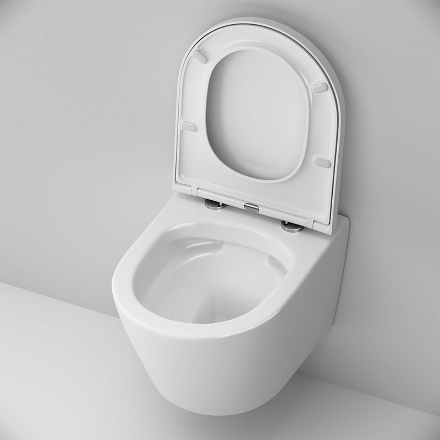 Унитаз AM.PM Sense C741701SC подвесной, безободковый, с сиденьем микролифт, цвет белый - фото 1
