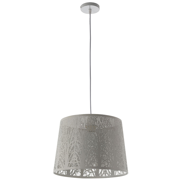 Подвесной светильник Arte Lamp Celesta A2769SP-1WH, арматура белая, плафон металл белый, 35х35 см