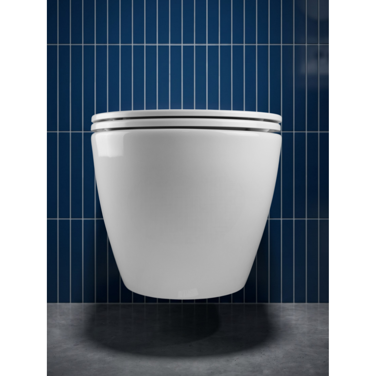 Унитаз Joki Стелла T JK1101010 подвесной, безободковый, смыв Торнадо, с сиденьем микролифт, цвет белый глянец