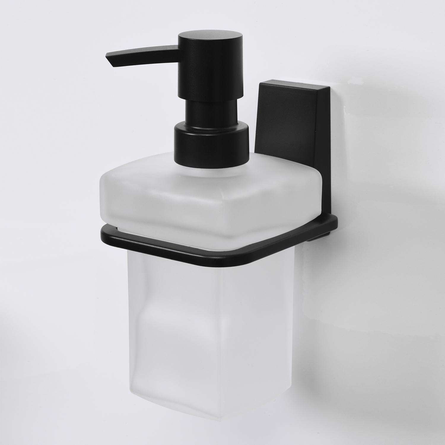 Дозатор WasserKRAFT Abens K-3299 для жидкого мыла, подвесной, цвет черный