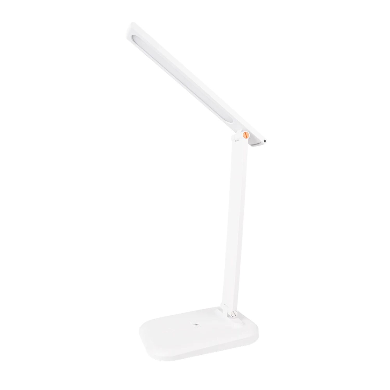 Офисная настольная лампа Arte Lamp London A5124LT-1WH, арматура белая, плафон пластик 