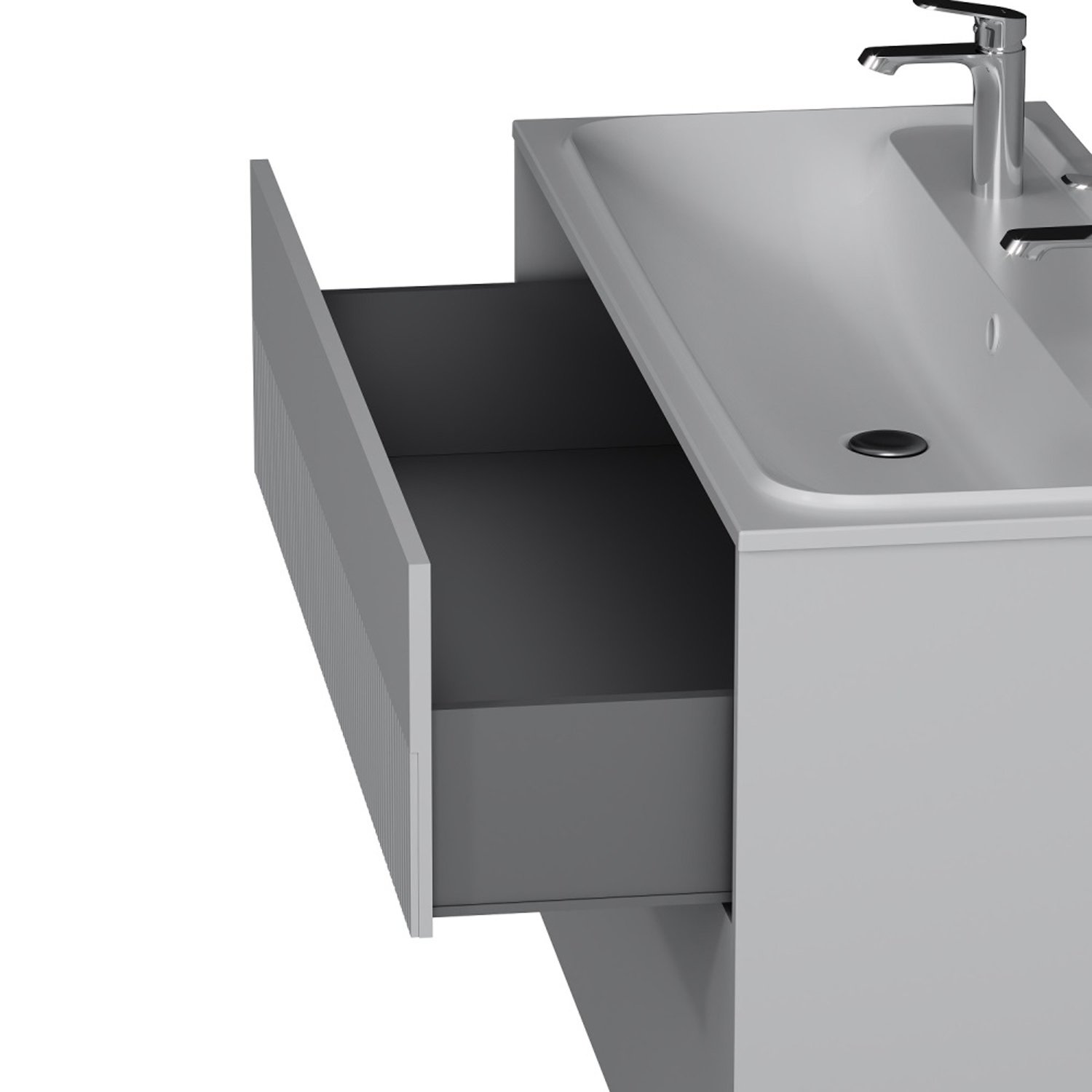 Тумба под раковину AM.PM Func 120, цвет белый матовый - фото 1