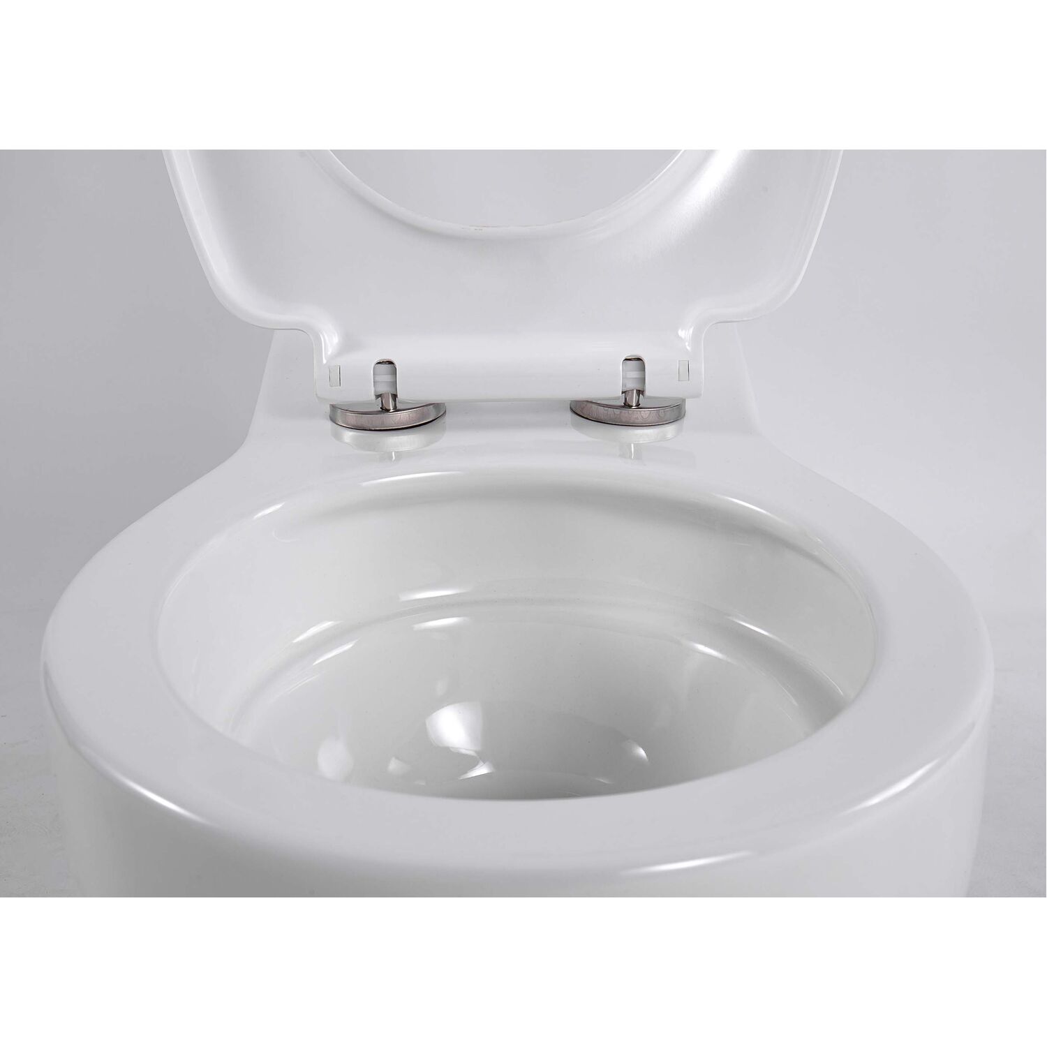 Унитаз Акватек AQ2212-00 подвесной, для людей с ограниченными возможностями, с сиденьем микролифт, цвет белый - фото 1