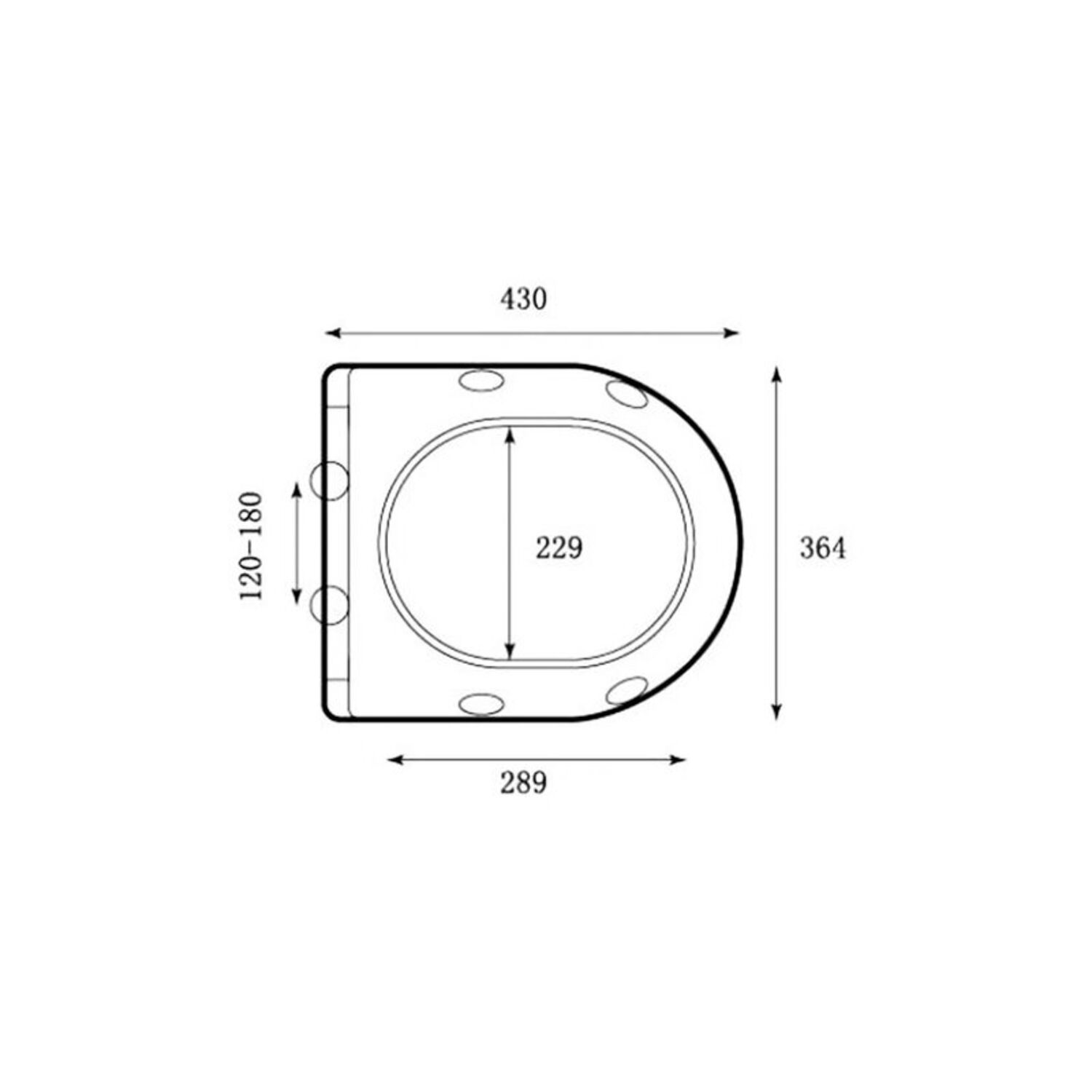 Сиденье Grossman Thin Rim GR-5607SQ для унитаза, с микролифтом, цвет белый глянцевый - фото 1