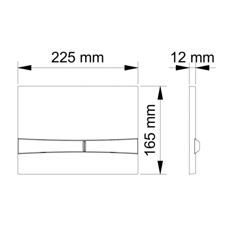 Инсталляция Berges Novum F5 040255 для подвесного унитаза, с черной кнопкой смыва Soft Touch