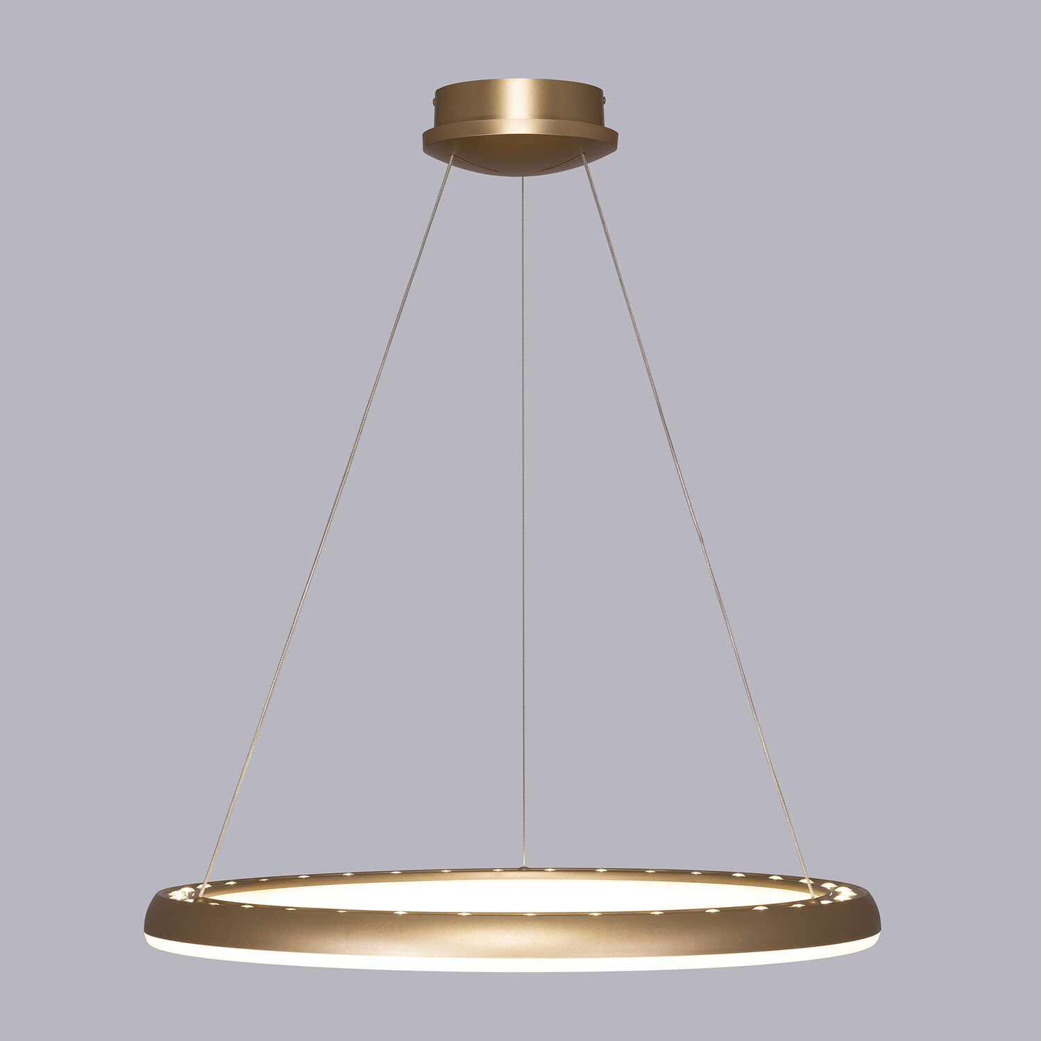 Подвесная люстра Citilux Юпитер CL730B092S, арматура золото, плафоны полимер белый - фото 1