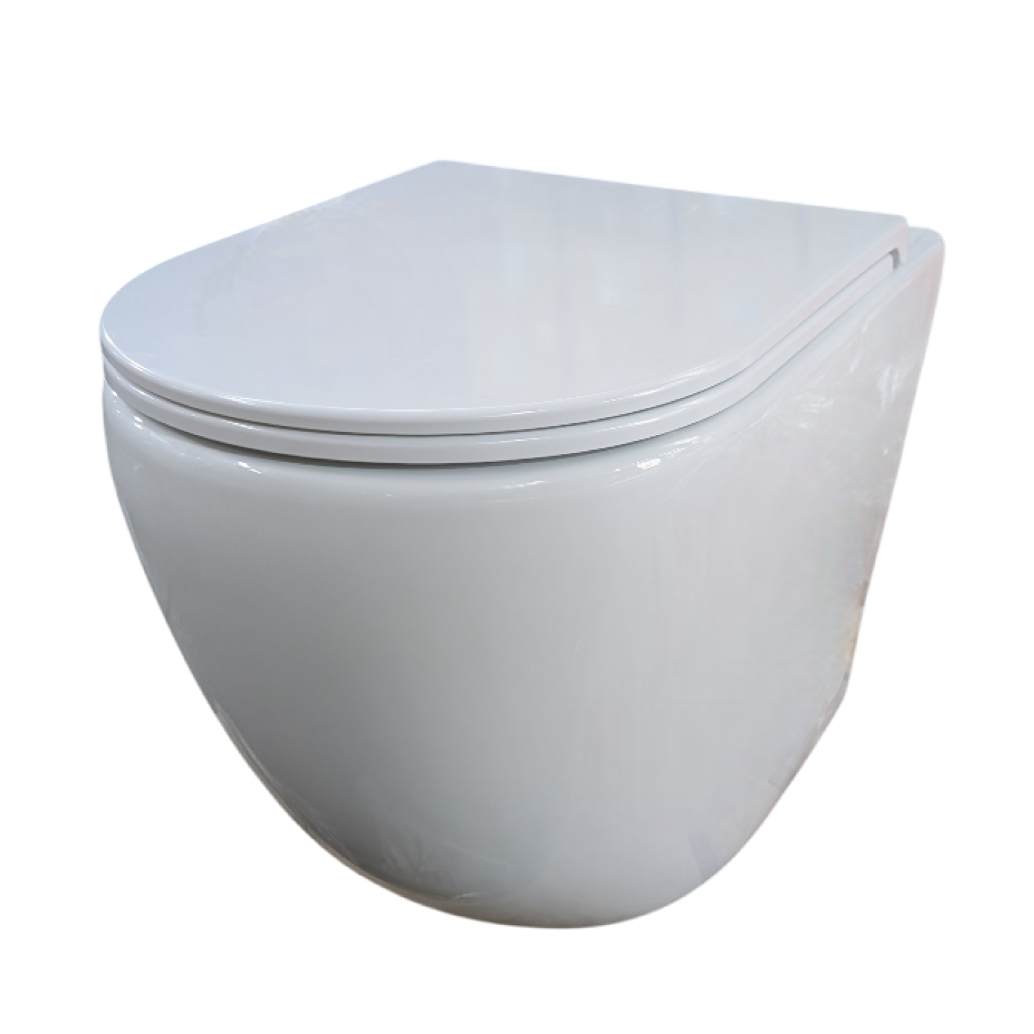 Унитаз JOKI Stella T JK1043001 приставной, безободковый, смыв Торнадо, с сиденьем микролифт, цвет белый