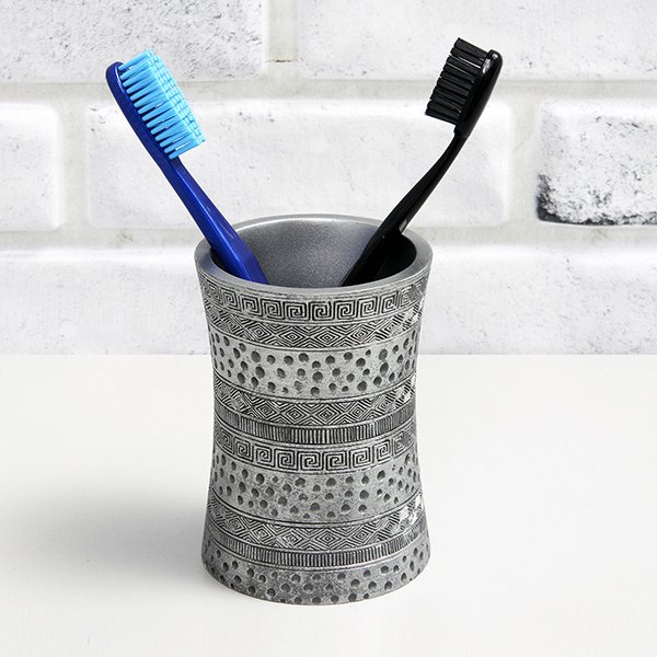 Стакан WasserKRAFT Salm K-7628 для зубных щеток, цвет хром - фото 1