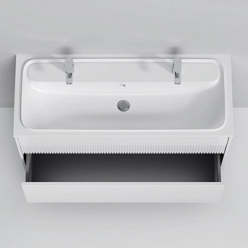 Тумба под раковину AM.PM Func 120, цвет белый матовый - фото 1