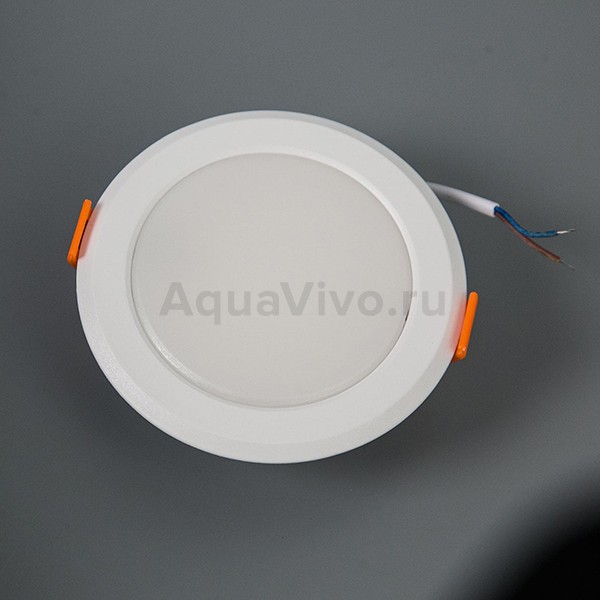 Точечный светильник Citilux Кинто CLD5106N, арматура белая, плафон полимер белый, 11х11 - фото 1