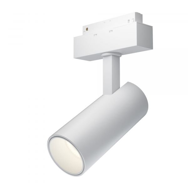 Трековый светильник Maytoni Technical Focus Led TR019-2-15W3K-W, арматура белая, плафон металл белый