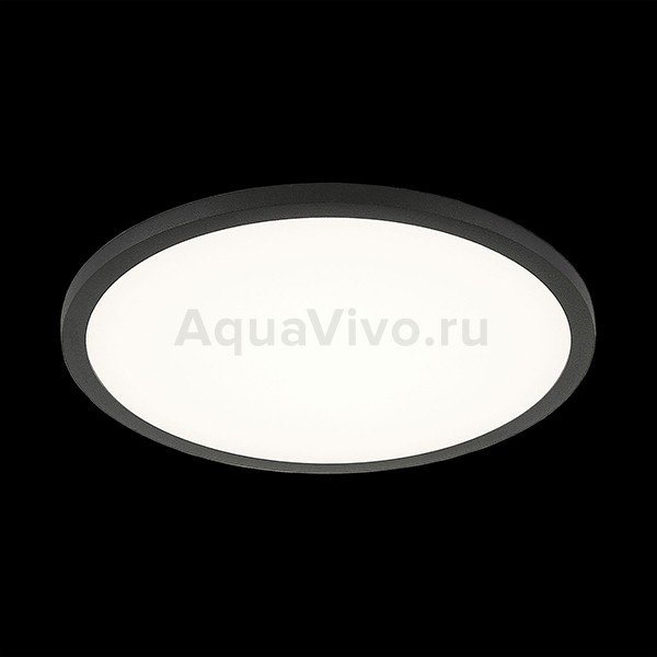 Точечный светильник Citilux Омега CLD50R152, арматура черная, плафон полимер белый, 3000K, 15х15 см - фото 1