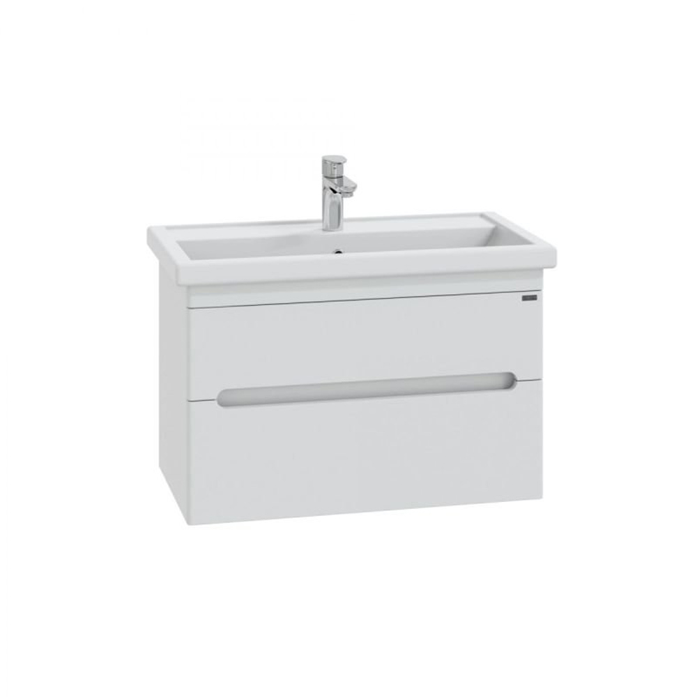Тумба Санта Лондон 80 под раковину Фостер, подвесная, с ящиками, цвет белый - фото 1