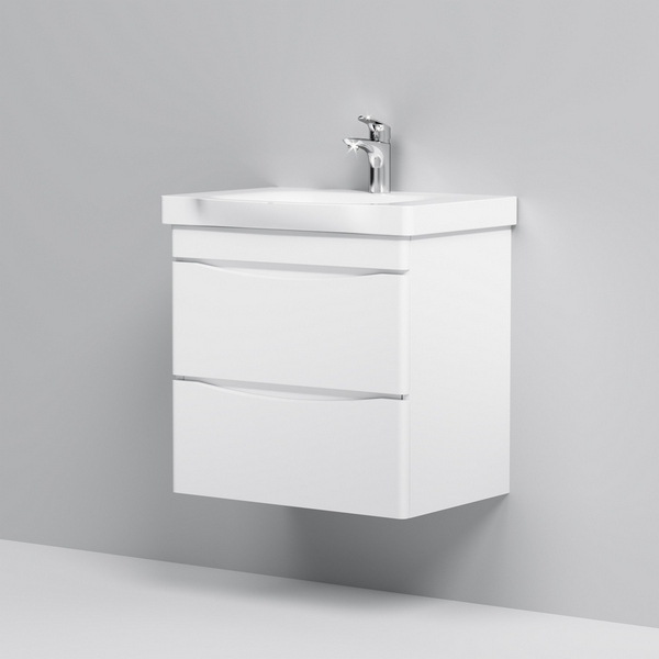 Тумба под раковину AM.PM Like 65 подвесная, цвет белый глянцевый