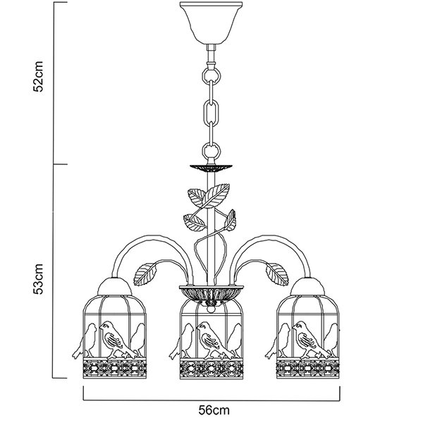 Подвесная люстра Arte Lamp Cincia A5090LM-5WG, арматура золото / белая, плафоны металл белый / золото, 56х56 см