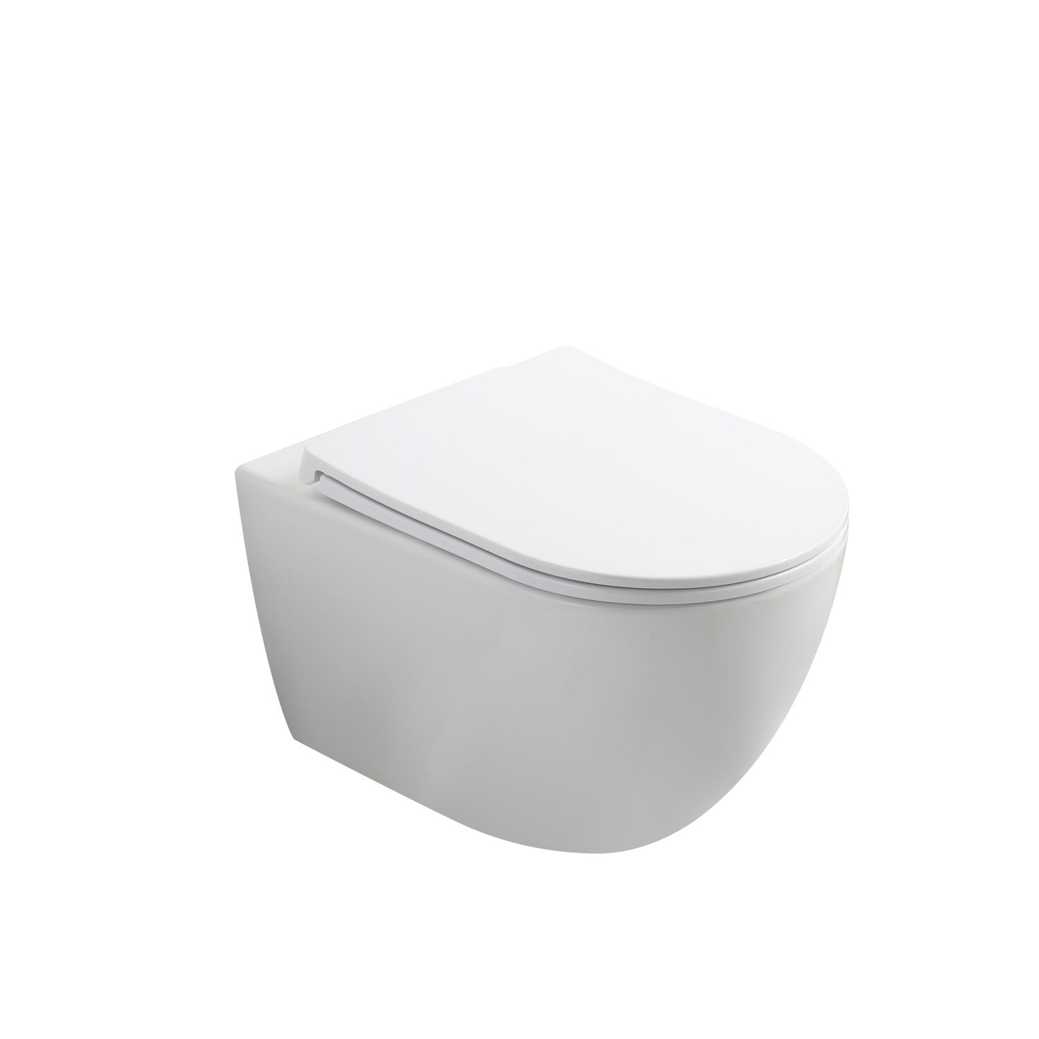 Унитаз Vincea Globo VT1-74T подвесной, безободковый, смыв Торнадо, с сиденьем микролифт, цвет белый