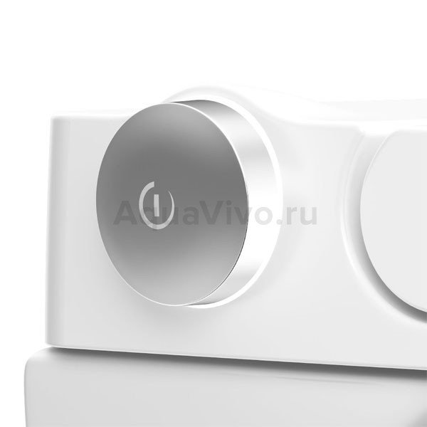 Комплект AM.PM IS450A38.CCC50A унитаза Inspire 2.0 FlashClean с крышкой-биде и инсталляции c черной кнопкой - фото 1