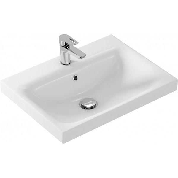 Раковина Cersanit Moduo UM-MOD60/1 встраиваемая, 61x46 см
