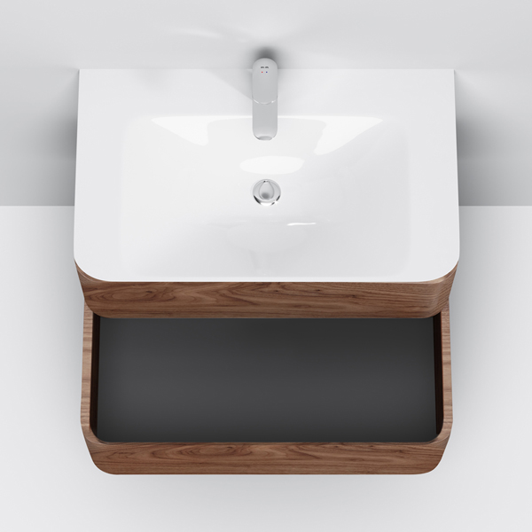 Тумба под раковину AM.PM Sensation 80, цвет орех - фото 1