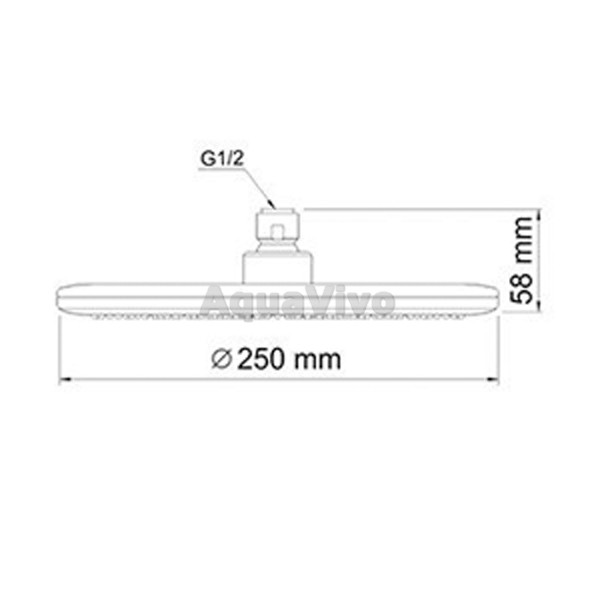 Душевой комплект WasserKRAFT Kammel A12830, встраиваемый, цвет хром