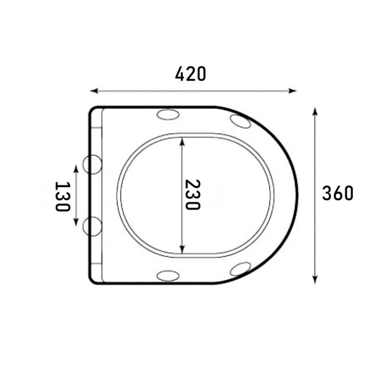 Сиденье Grossman Thin Rim GR-5605SQ для унитаза, с микролифтом, цвет белый глянцевый