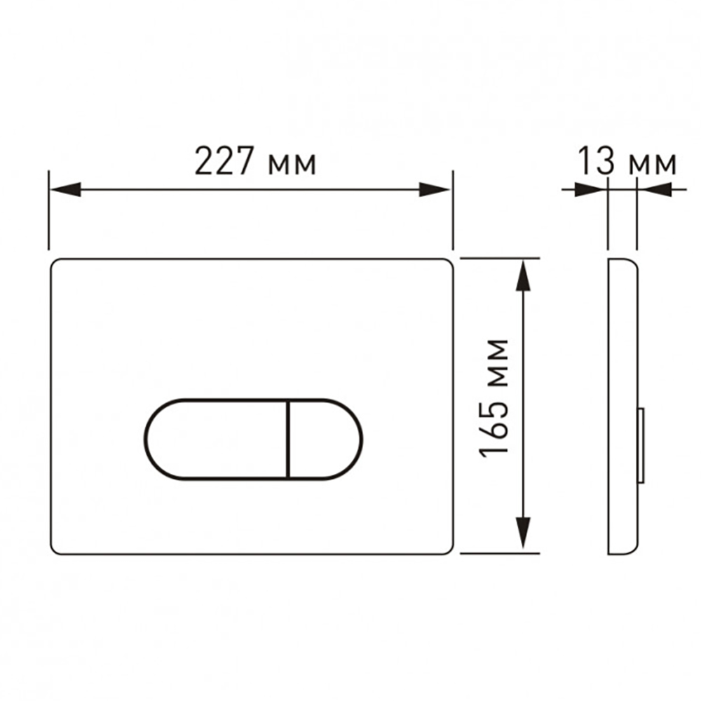 Комплект Berges 043375 унитаза Vita Rimless с сиденьем микролифт и инсталляции Novum с кнопкой D3 хром глянец