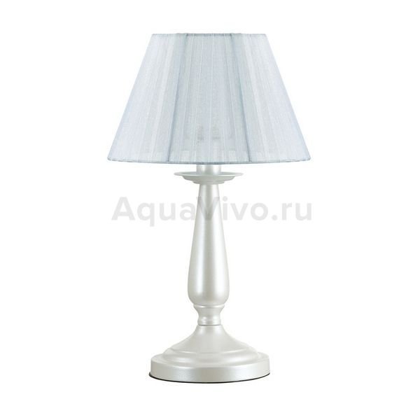 Интерьерная настольная лампа Lumion Hayley 3712/1T, арматура цвет белый, плафон/абажур ткань, цвет белый