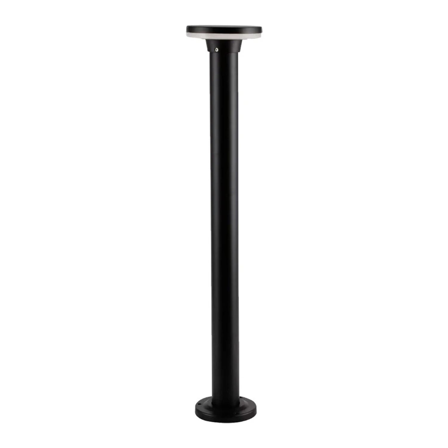 Ландшафтный светильник Arte Lamp Amsterdam A1213PA-1BK, арматура черный, плафон алюминий / пластик черный