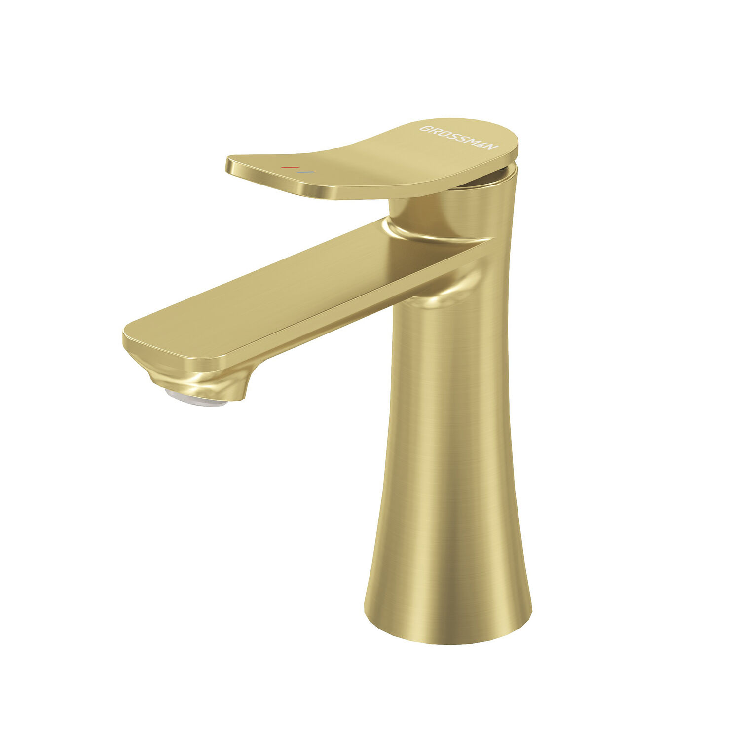 Смеситель Grossman Advans 510.K35.09.320 для раковины, цвет золото сатиновое