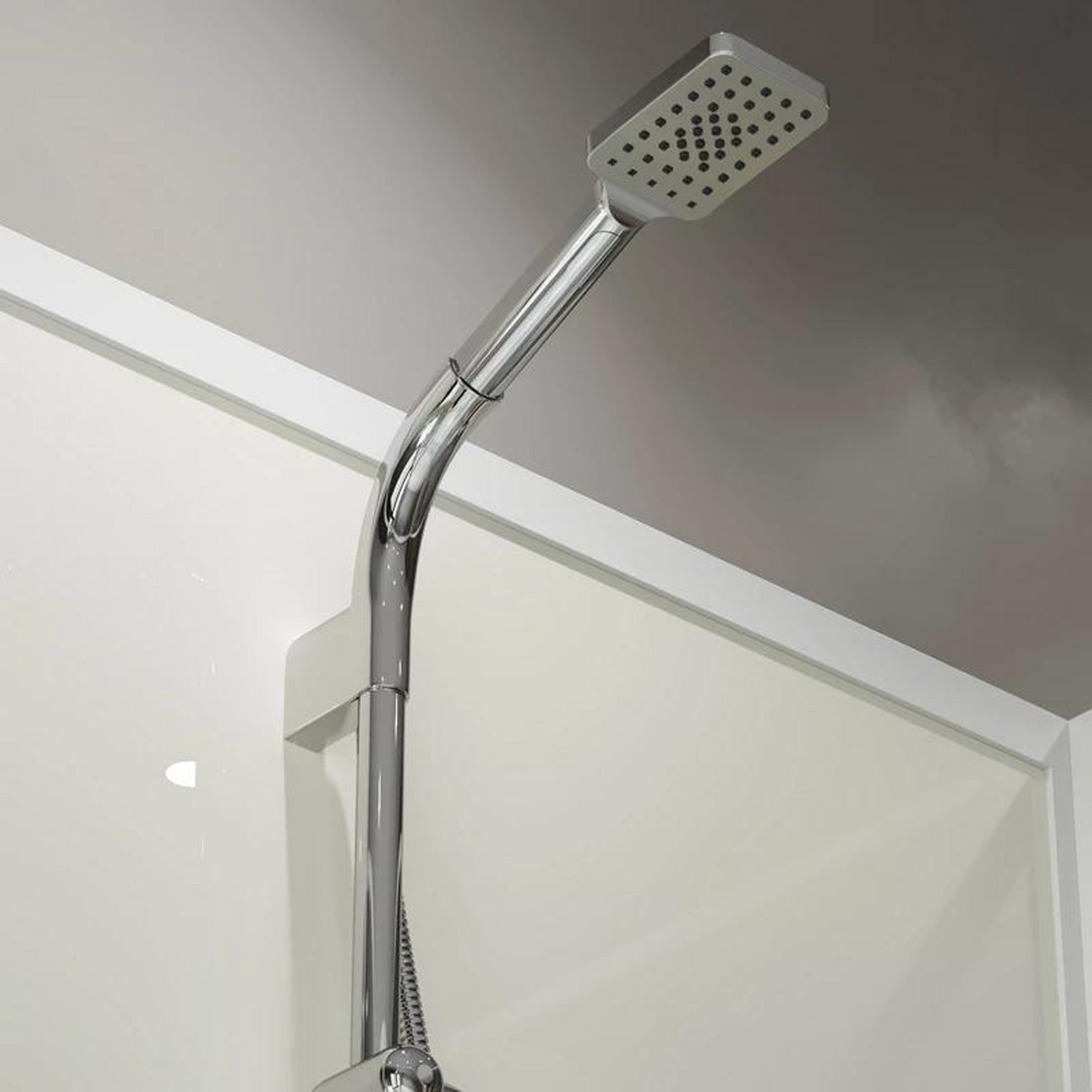 Душевая кабина Niagara Standart ST120/90/15Q/BK 120х90, стекло прозрачное, профиль белый, без крыши - фото 1