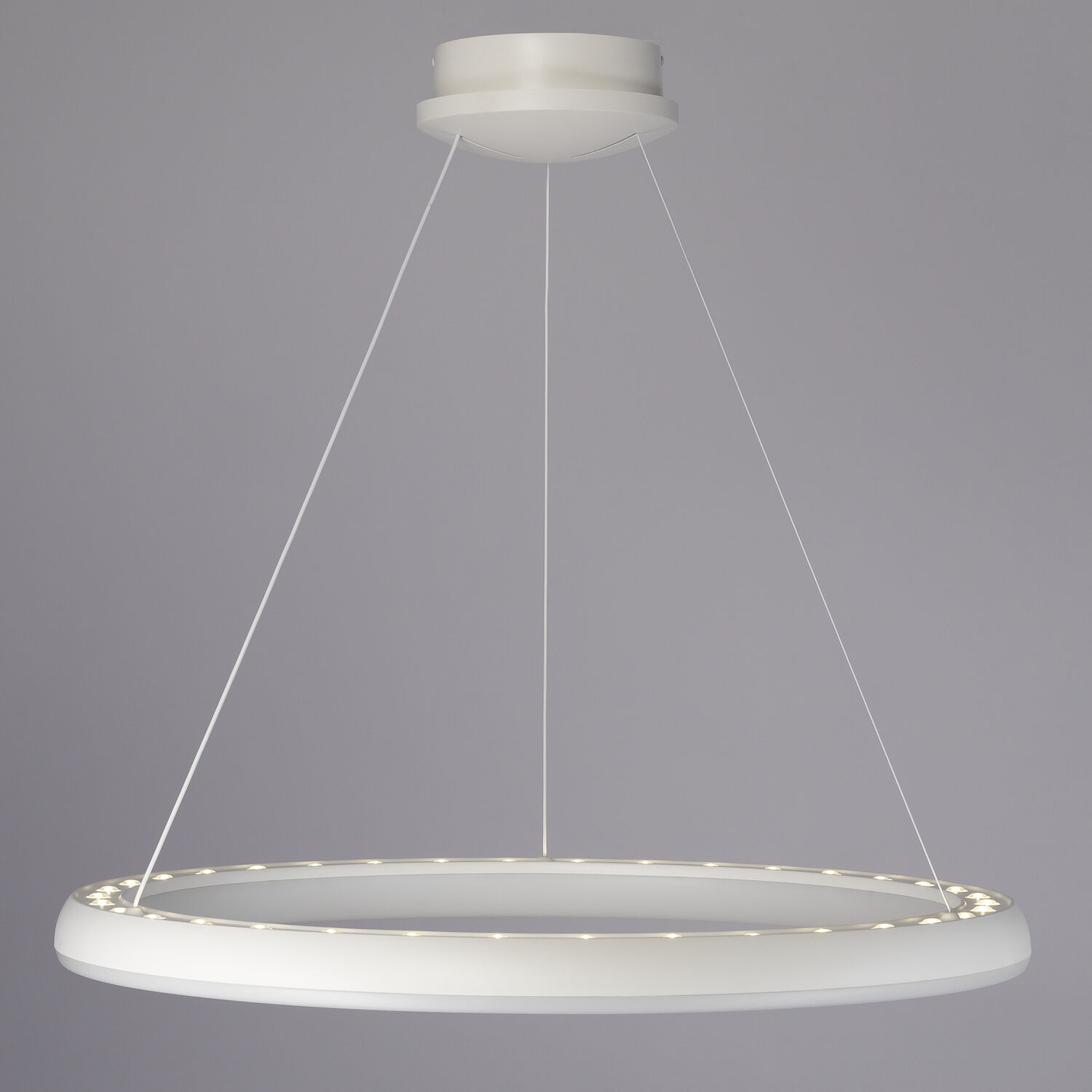 Подвесная люстра Citilux Юпитер CL730B090S, арматура белая, плафоны полимер белый - фото 1