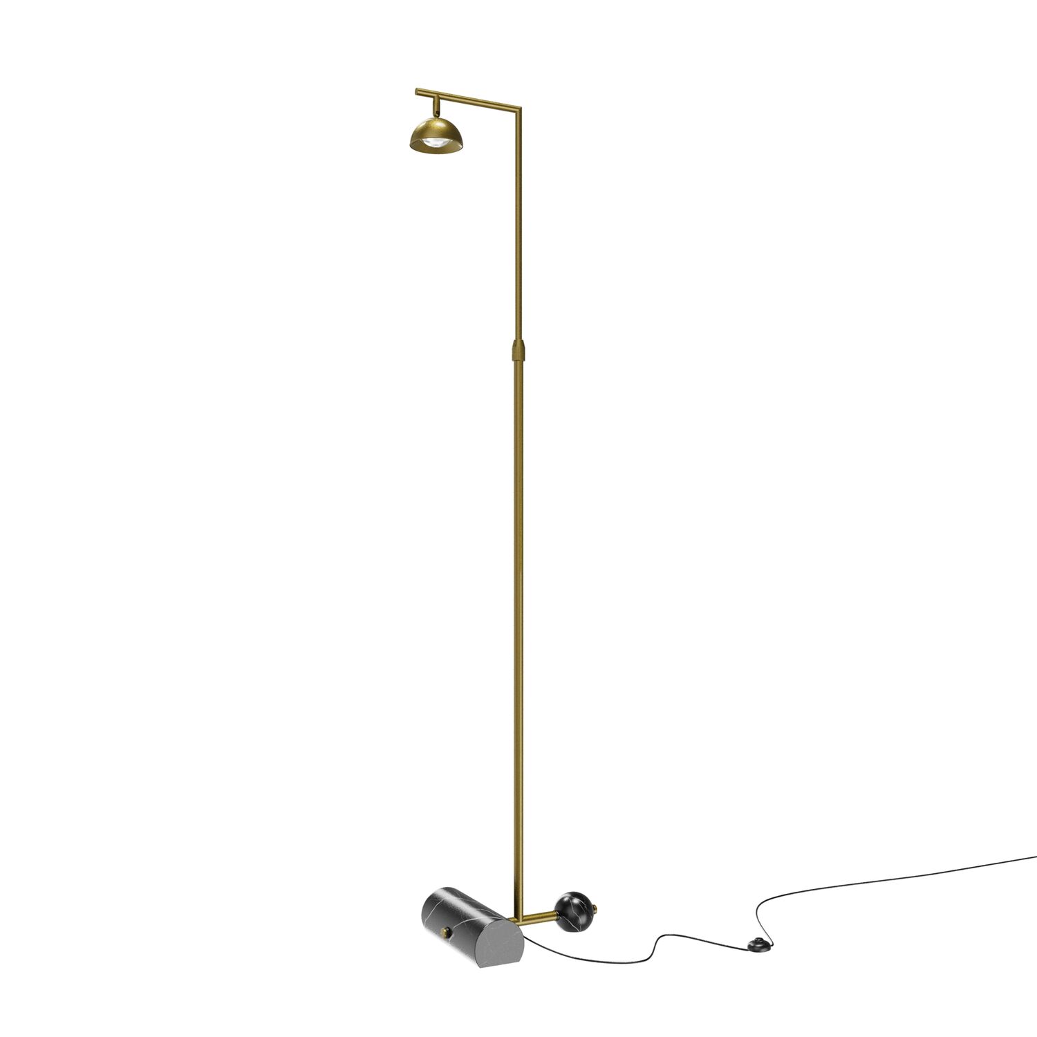Торшер Maytoni Pikant MOD372FL-L10BS3K, арматура латунь, профиль металл латунь