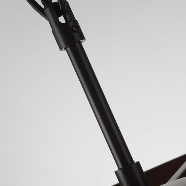 Подвесная люстра Citilux Мартин CL332142, арматура коричневая, плафон хрусталь бежевый, 65х65 см
