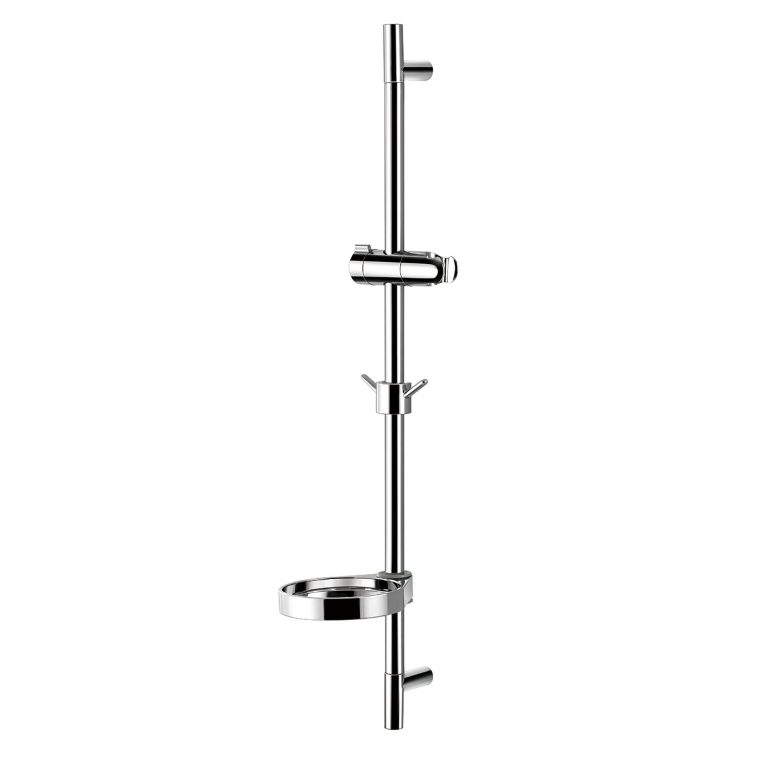 Штанга для душа Lemark LM8103C, с мыльницей, цвет хром