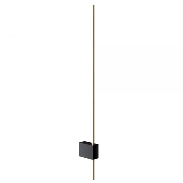 Бра Maytoni Technical Pars C070WL-L6GB3K, арматура черная, плафон металл черный с золотом