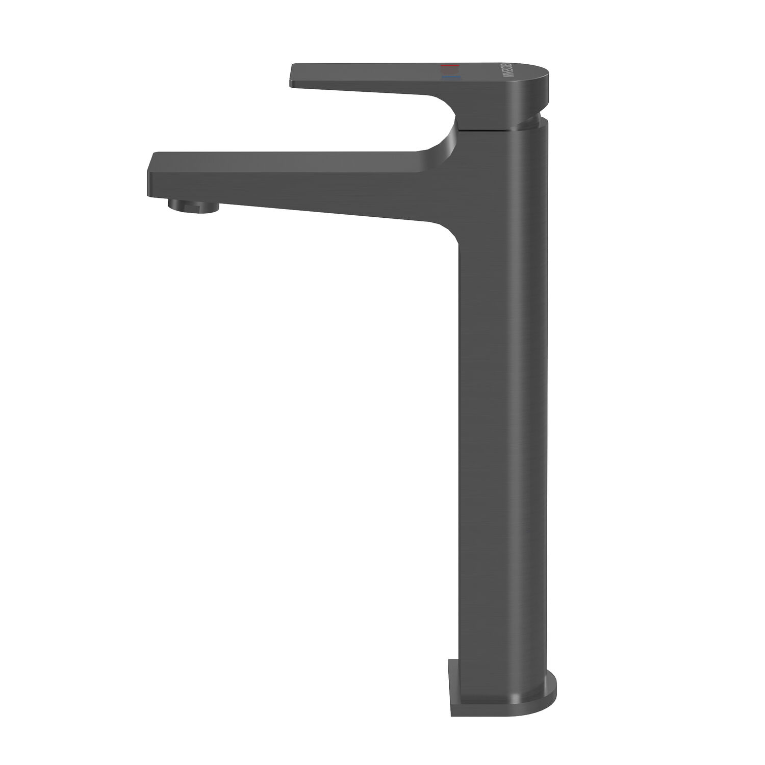 Смеситель Grossman Classic 520.K35.04.420 для раковины, цвет графит сатиновый - фото 1