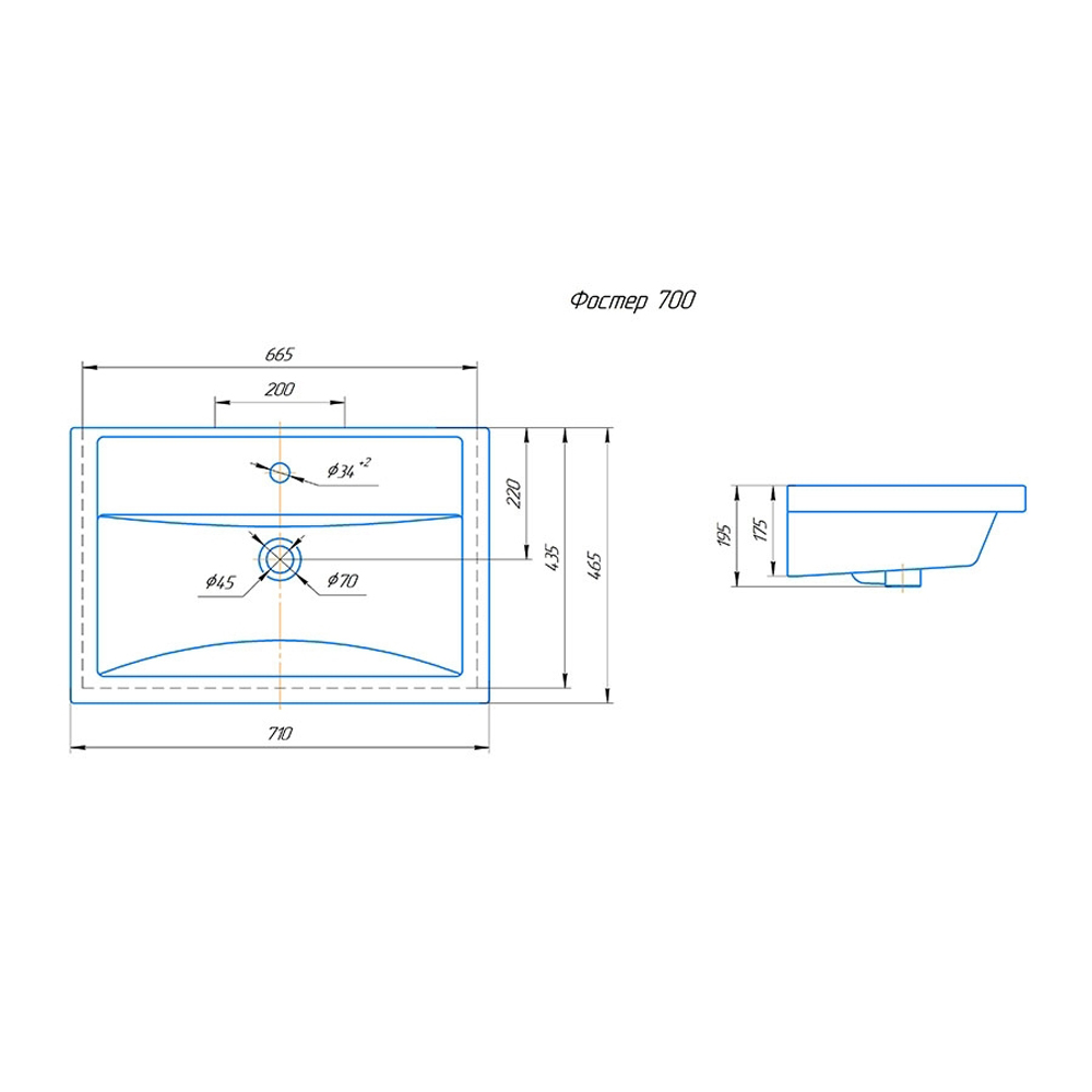 Мебель для ванной Corozo Форест 70, подвесная/напольная, цвет дуб канзас коричневый