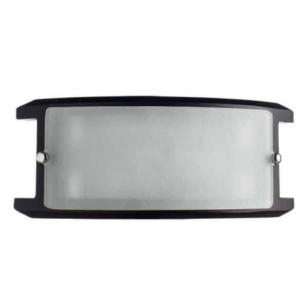Настенный светильник Arte Lamp Archimede A6462AP-1CK, арматура коричневая / хром, плафон стекло белое, 26х12 см